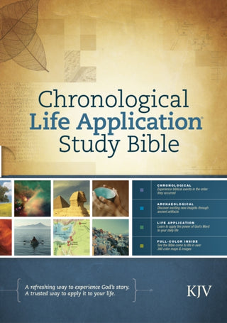 Cover image for 9781414380582 - Chronological Life Application Study Bible-KJV