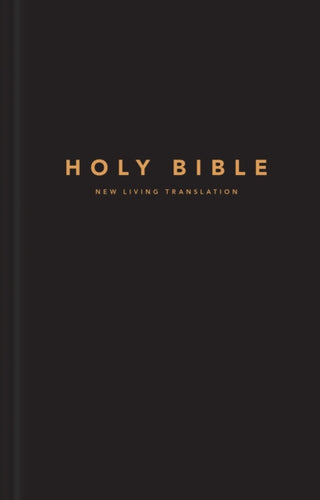 Cover image for 9781414389929 - Pew Bible NLT (Hardcover, Black)