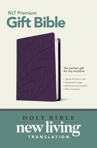 Cover image for 9781414397924 - NLT Premium Gift Bible, Purple