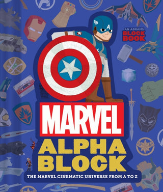 Supplemental image for 9781419735882 - Marvel Alphablock (An Abrams Block Book)