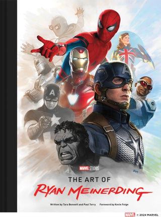 Cover image for 9781419738647 - Marvel Studios: The Art of Ryan Meinerding