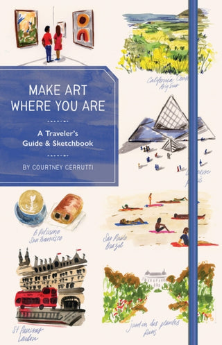 Cover image for 9781419741432 - Make Art Where You Are (Guided Sketchbook)