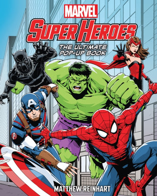 Cover image for 9781419749117 - Marvel Super Heroes: The Ultimate Pop-Up Book
