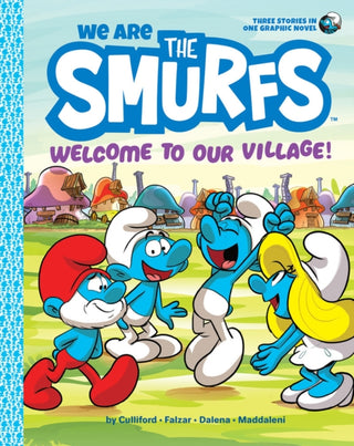 Cover image for 9781419755385 - We Are the Smurfs: Welcome to Our Village! (We Are the Smurfs Book 1)