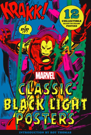 Cover image for 9781419756221 - Marvel Classic Black Light Collectible Poster Portfolio
