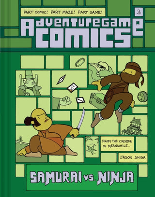 Supplemental image for 9781419757839 - Adventuregame Comics: Samurai vs. Ninja (Book 3)