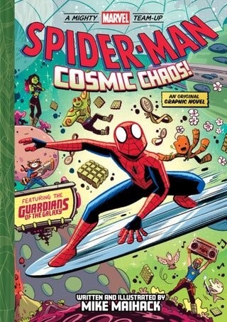 Cover image for 9781419770517 - Spider-Man: Cosmic Chaos! (A Mighty Marvel Team-Up)
