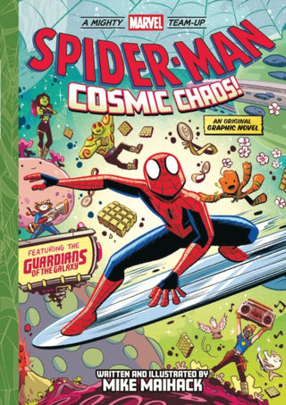 Cover image for 9781419770524 - Spider-Man: Cosmic Chaos! (A Mighty Marvel Team-Up)