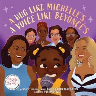 Supplemental image for 9781419771507 - A Hug Like Michelle's, a Voice Like Beyonce’s