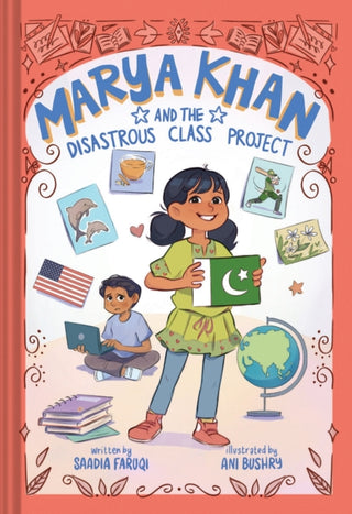 Cover image for 9781419774959 - Marya Khan and the Disastrous Class Project (Marya Khan #5)