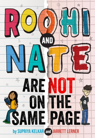 Cover image for 9781419778735 - Roohi and Nate Are Not on the Same Page