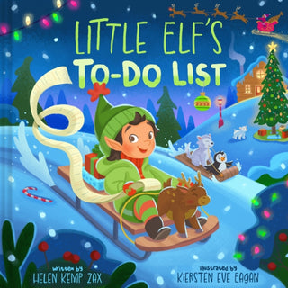Cover image for 9781419779497 - Little Elf's To-Do List (A Magical List Book)