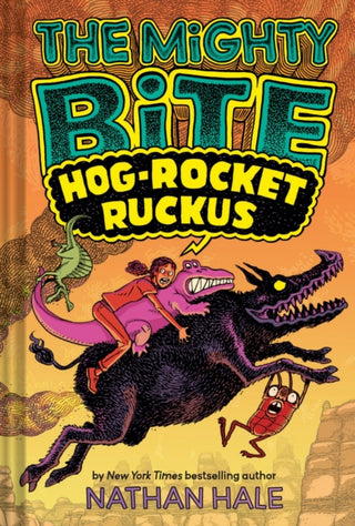 Cover image for 9781419779855 - The Mighty Bite #3: Hog-Rocket Ruckus