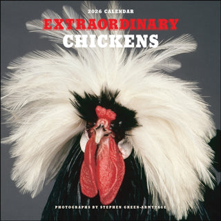 Cover image for 9781419782459 - Extraordinary Chickens 2026 Wall Calendar