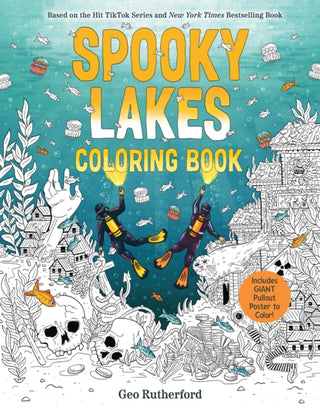 Cover image for 9781419784101 - Spooky Lakes Coloring Book