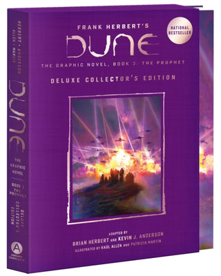Cover image for 9781419784538 - DUNE: The Graphic Novel,  Book 3: The Prophet: Deluxe Collector's Edition