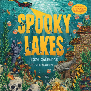 Cover image for 9781419784903 - Spooky Lakes 2026 Wall Calendar
