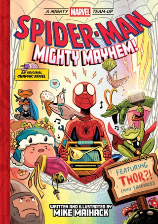 Cover image for 9781419785436 - Spider-Man: Mighty Mayhem! (A Mighty Marvel Team-Up)
