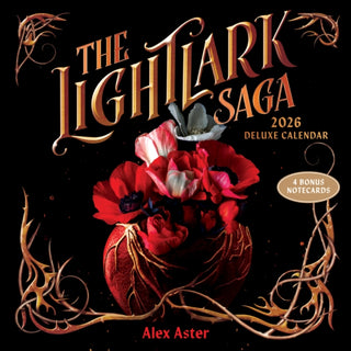 Cover image for 9781419785603 - The Lightlark Saga 2026 Deluxe Wall Calendar with 6 Collectible Cards