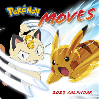 Cover image for 9781419792458 - Pokémon Moves 2027 Wall Calendar