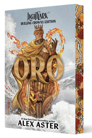 Cover image for 9781419794087 - Oro: Dueling Crowns Edition (A Lightlark Saga Deluxe Companion Book)