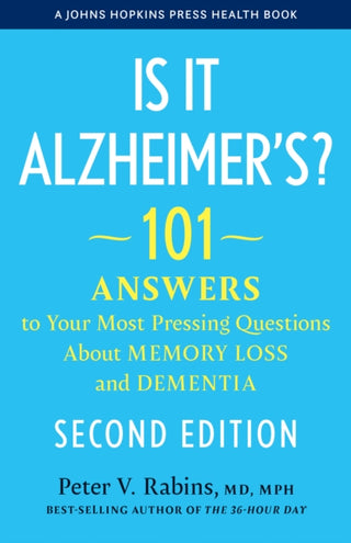 Cover image for 9781421451480 - Is It Alzheimer's?