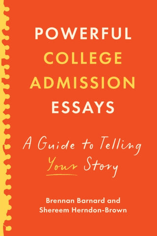Supplemental image for 9781421453682 - Powerful College Admission Essays