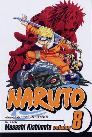 Cover image for 9781421501246 - Naruto, Vol. 8