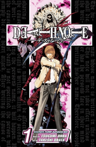 Cover image for 9781421501680 - Death Note, Vol. 1