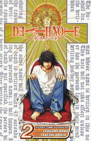 Cover image for 9781421501697 - Death Note, Vol. 2