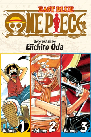 Cover image for 9781421536255 - One Piece (Omnibus Edition), Vol. 1