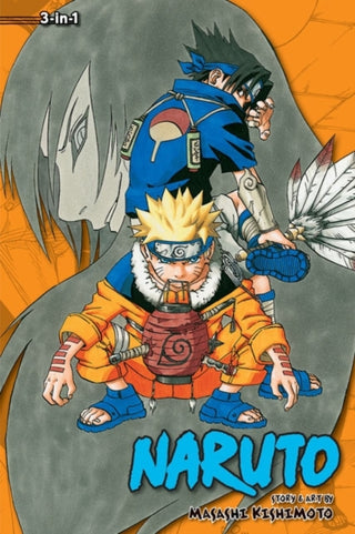 Supplemental image for 9781421539911 - Naruto (3-in-1 Edition), Vol. 3
