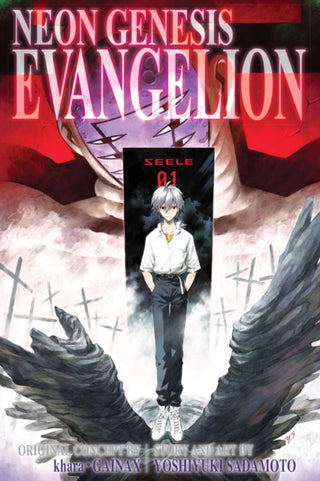 Cover image for 9781421553634 - Neon Genesis Evangelion 3-in-1 Edition, Vol. 4