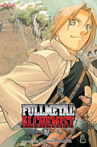 Cover image for 9781421554914 - Fullmetal Alchemist (3-in-1 Edition), Vol. 4