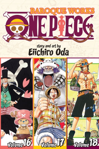 Cover image for 9781421554990 - One Piece (Omnibus Edition), Vol. 6