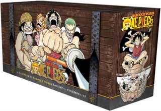 Cover image for 9781421560748 - One Piece Box Set 1: East Blue and Baroque Works
