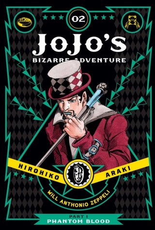 Cover image for 9781421578804 - JoJo's Bizarre Adventure: Part 1--Phantom Blood, Vol. 2