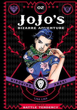 Cover image for 9781421578835 - JoJo's Bizarre Adventure: Part 2--Battle Tendency, Vol. 2