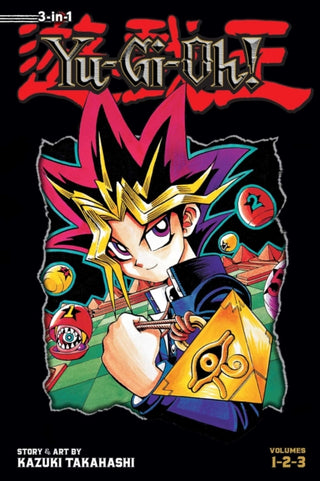 Cover image for 9781421579245 - Yu-Gi-Oh! (3-in-1 Edition), Vol. 1