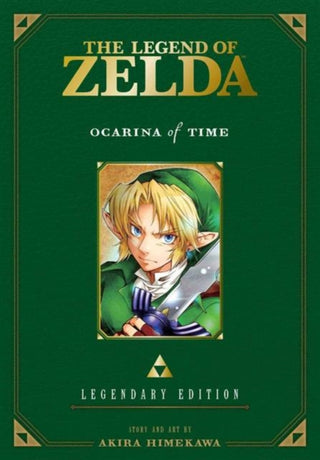 Cover image for 9781421589596 - The Legend of Zelda: Ocarina of Time -Legendary Edition-