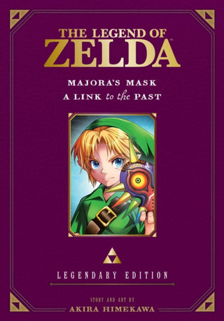 Cover image for 9781421589619 - The Legend of Zelda: Majora's Mask / A Link to the Past -Legendary Edition-