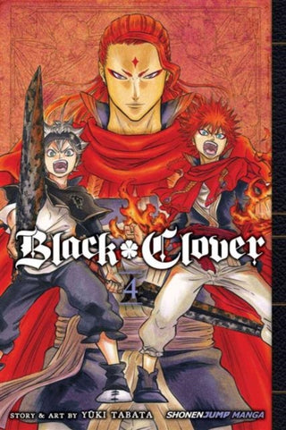 Cover image for 9781421590233 - Black Clover, Vol. 4