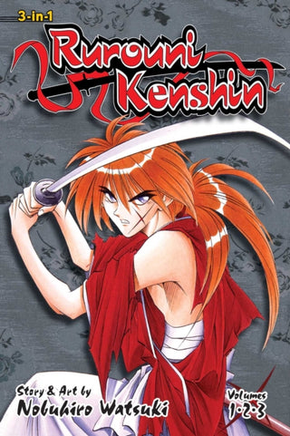 Cover image for 9781421592459 - Rurouni Kenshin (3-in-1 Edition), Vol. 1