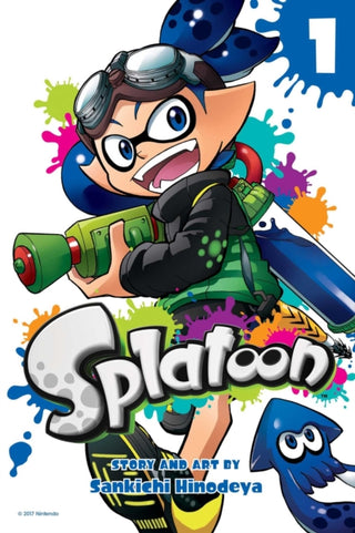 Cover image for 9781421595481 - Splatoon, Vol. 1