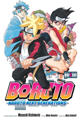 Cover image for 9781421598222 - Boruto: Naruto Next Generations, Vol. 3