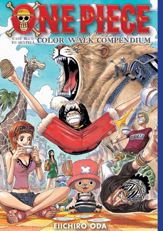 Cover image for 9781421598505 - One Piece Color Walk Compendium: East Blue to Skypiea