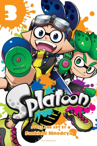 Cover image for 9781421598574 - Splatoon, Vol. 3