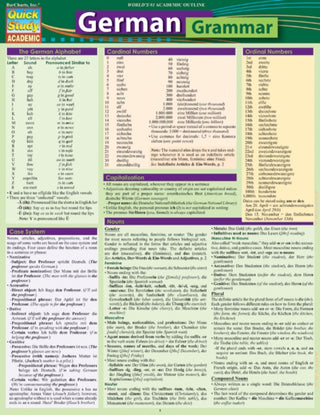 Cover image for 9781423234722 - German Grammar
