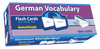 Supplemental image for 9781423251408 - German Vocabulary Flash Cards