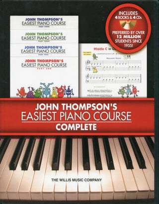 Cover image for 9781423468226 - John Thompson's Easiest Piano Course - Complete